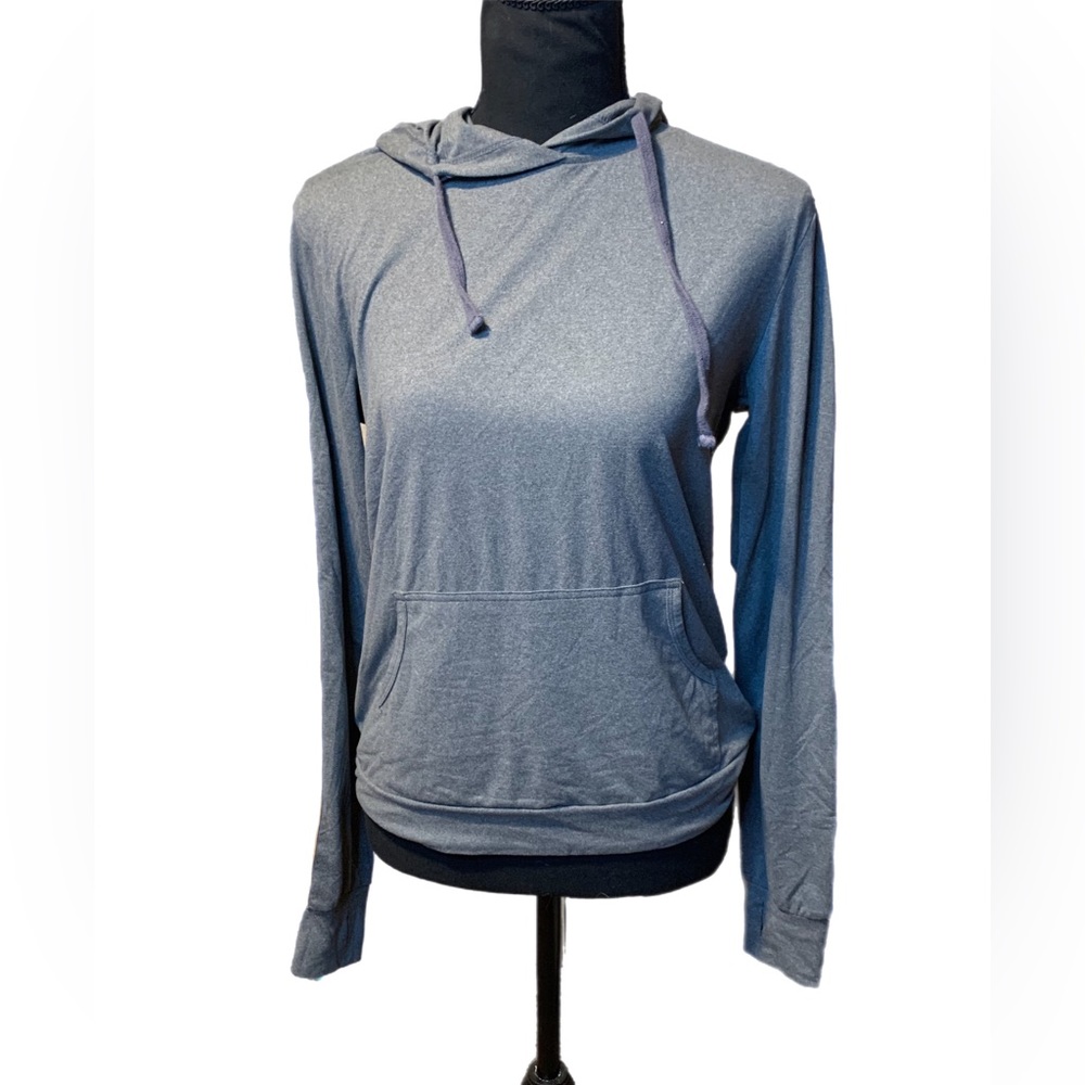76 Small Rainbow & Gray Hoodie
